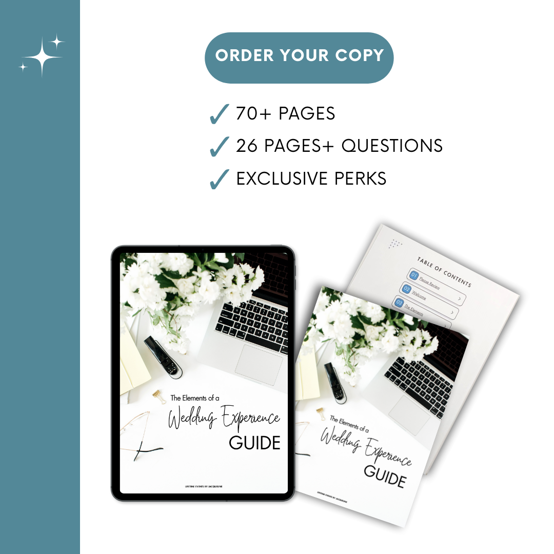 The Elements of a Wedding Experience Guide