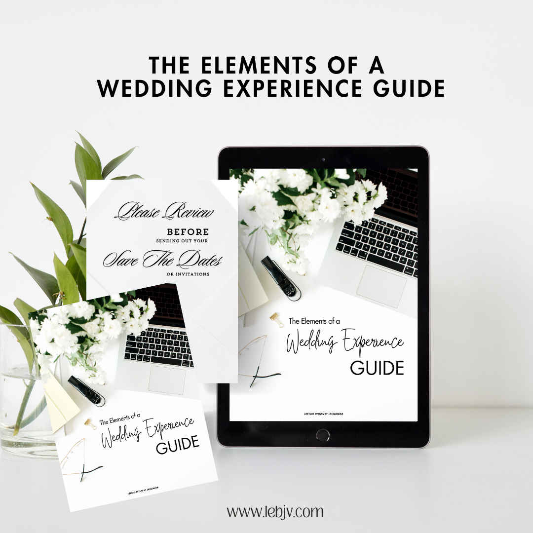 The Elements of a Wedding Experience Guide